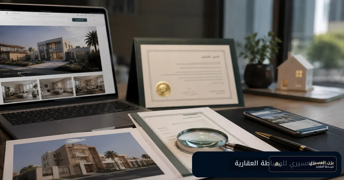 مراجعة ترخيص إعلان عقاري ورخصة فال قبل التعامل مع عرض عقاري